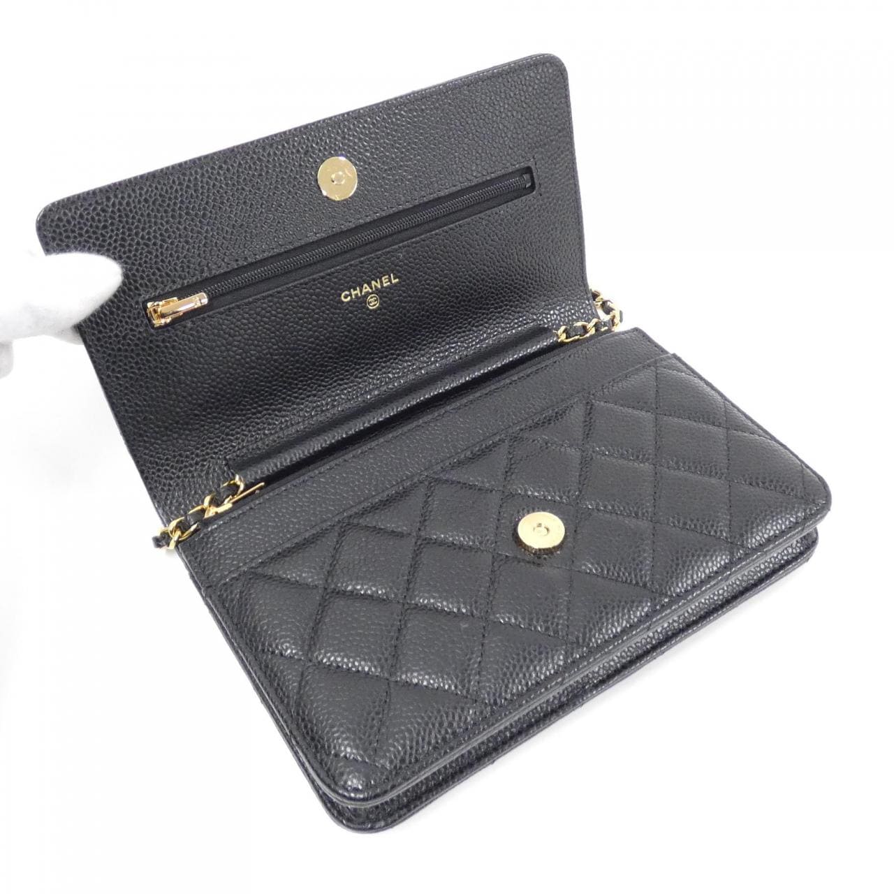 CHANEL Timeless Classic Line AP0250 Chain Wallet