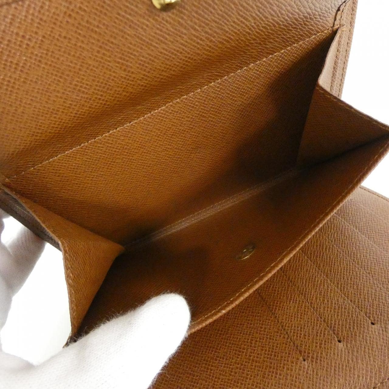 ルイヴィトン モノグラム ポルト トレゾール エテュイ パピエ M61202 財布