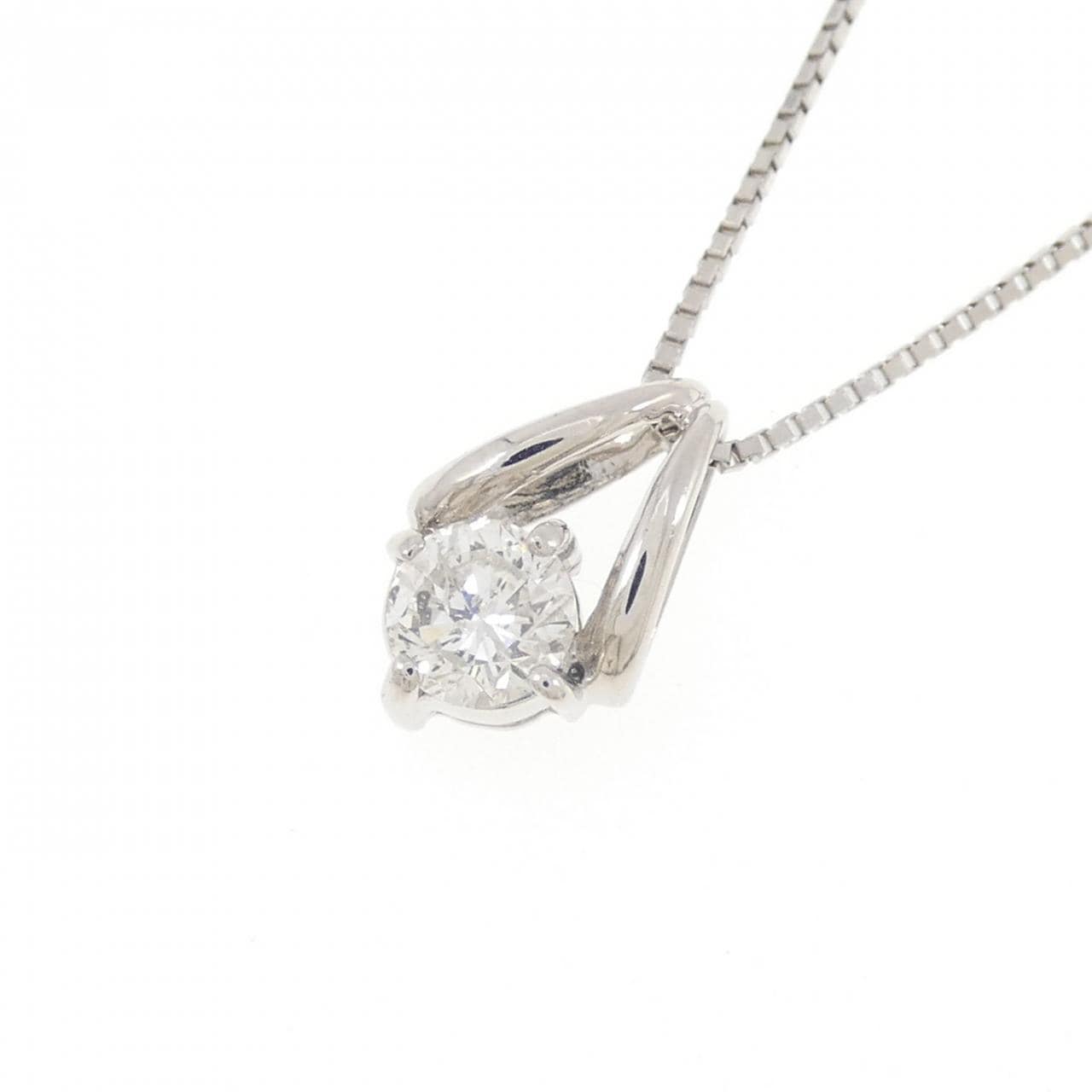 PT900/PT850 ダイヤモンド ネックレス 0.39CT
