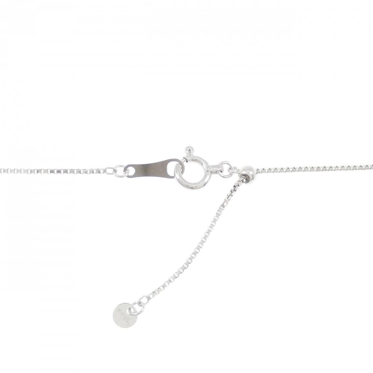 K18WG パライバトルマリン ネックレス 0.10CT