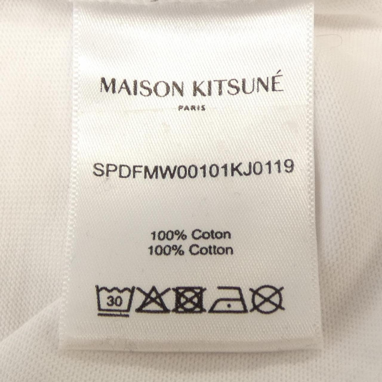メゾンキツネ MAISON KITSUNE SPDFMW00101KJ0119 Tシャツ