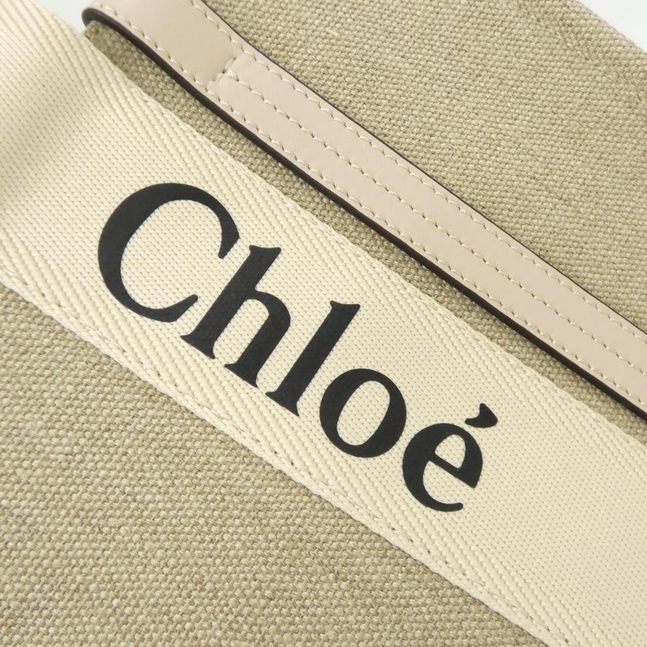 クロエ ウッディ トート ミディアム CHC22AS383 I26 バッグ