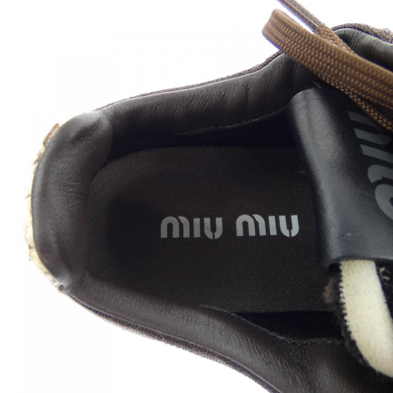 ミュウミュウ MIU MIU パイソンプリント 5E428E スニーカー