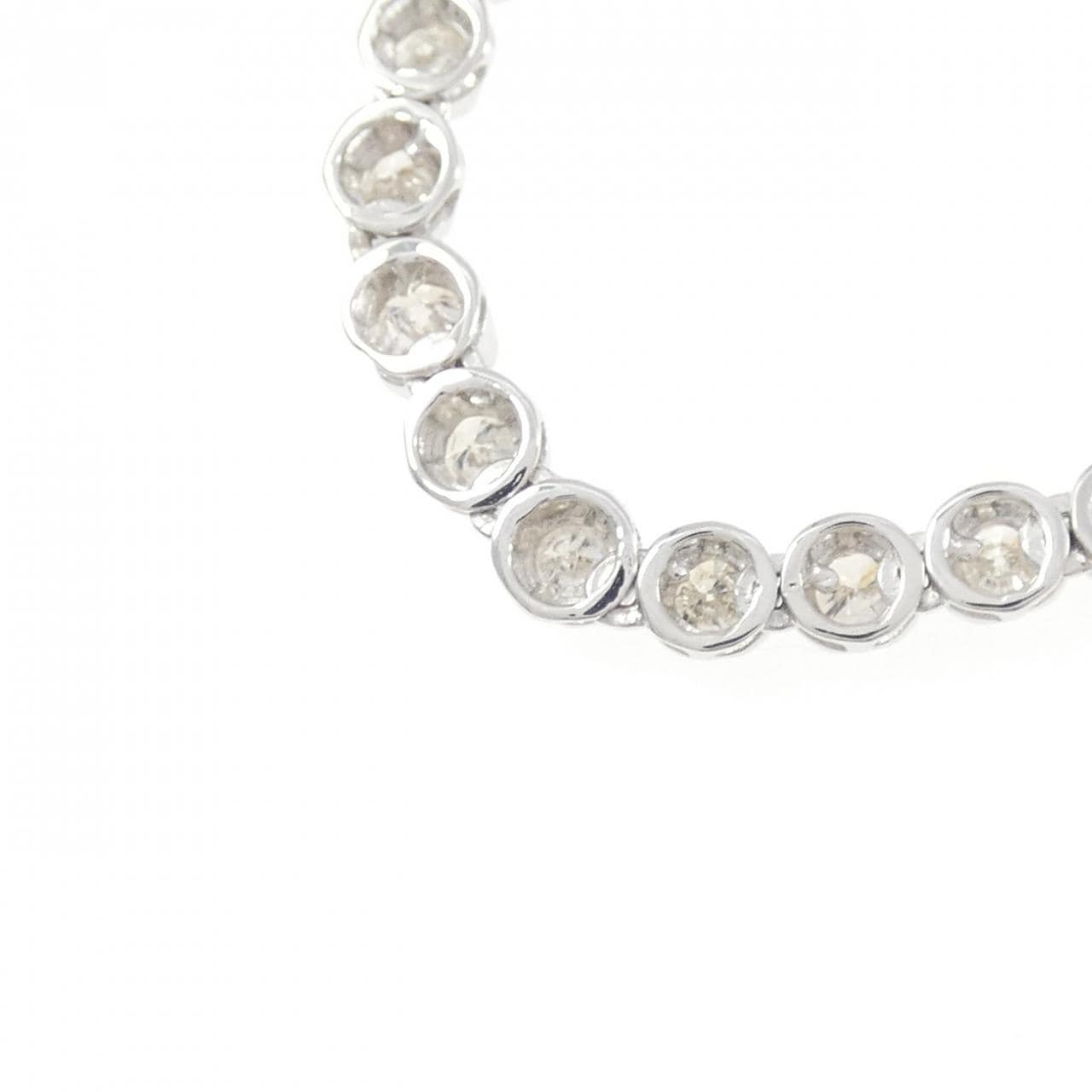 K18WG ダイヤモンド ネックレス 5.00CT