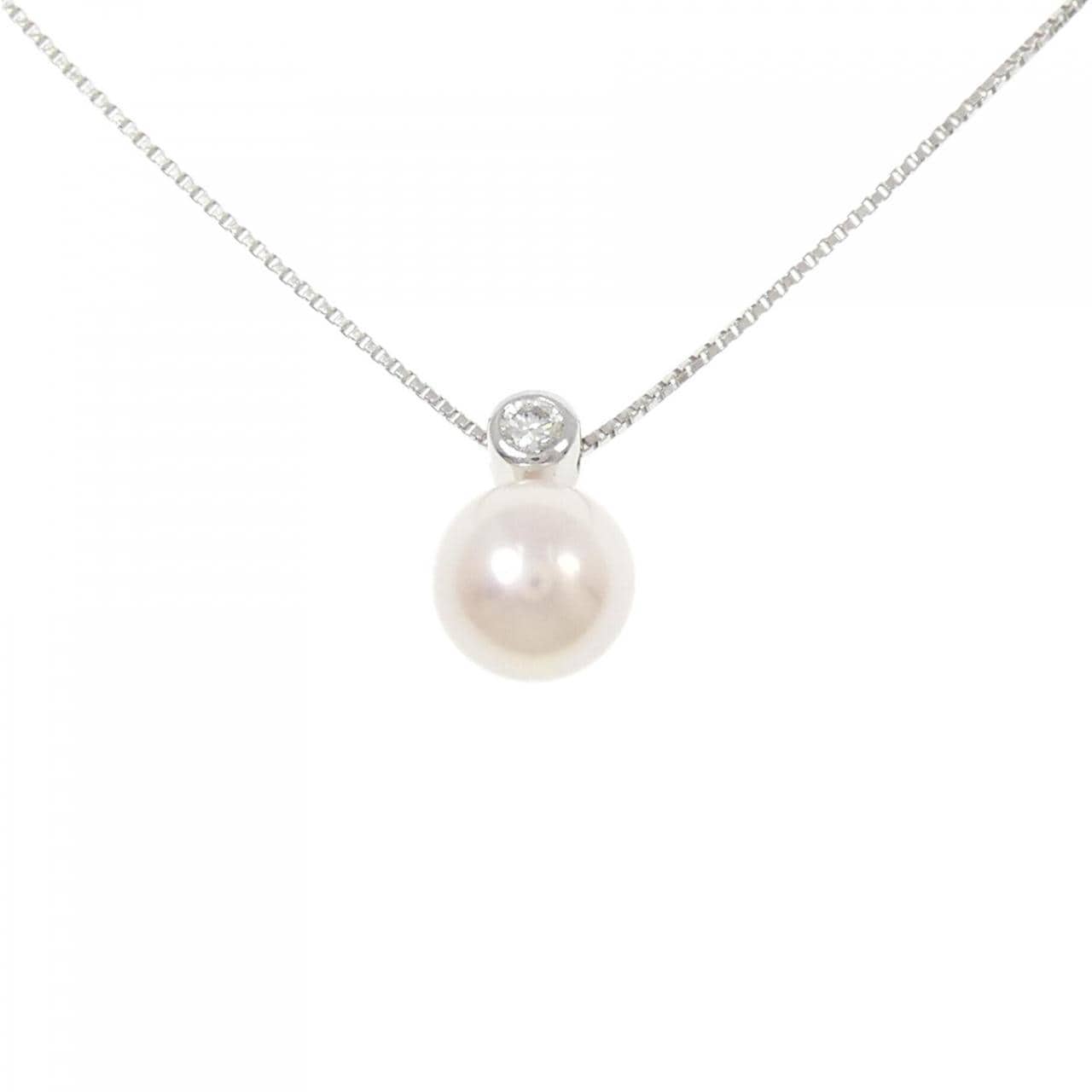 PT900/PT850 アコヤパール ネックレス 8mm