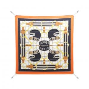 エルメス TATTERSALLES カレ 001657S スカーフ
