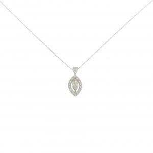 【新品】PT900/PT850 ダイヤモンド ネックレス 0.35CT
