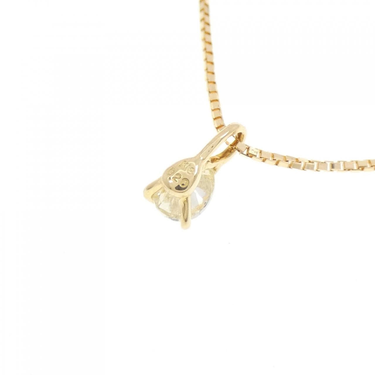K18YG ダイヤモンド ネックレス 0.20CT