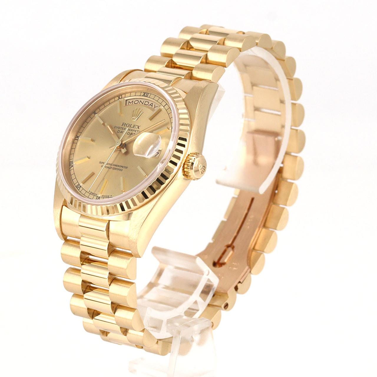 ロレックス デイデイト 18238 YG 自動巻 N番