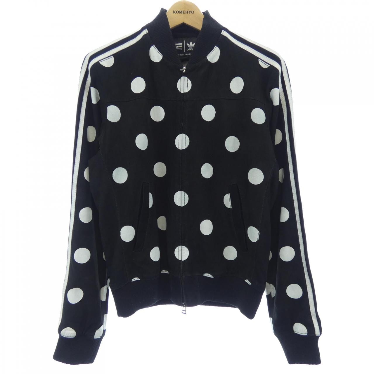 アディダス ADIDAS PHARRELL WILLIAMS レザージャケット