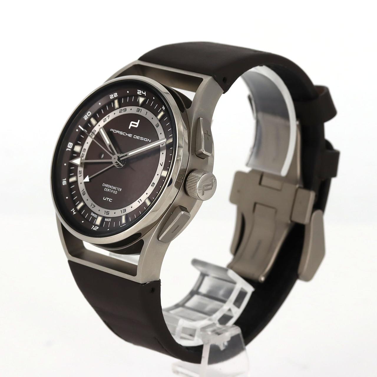 ポルシェ･デザイン 1919グローブタイマーUTC TI 6023.4.05.003.07.2 TI 自動巻