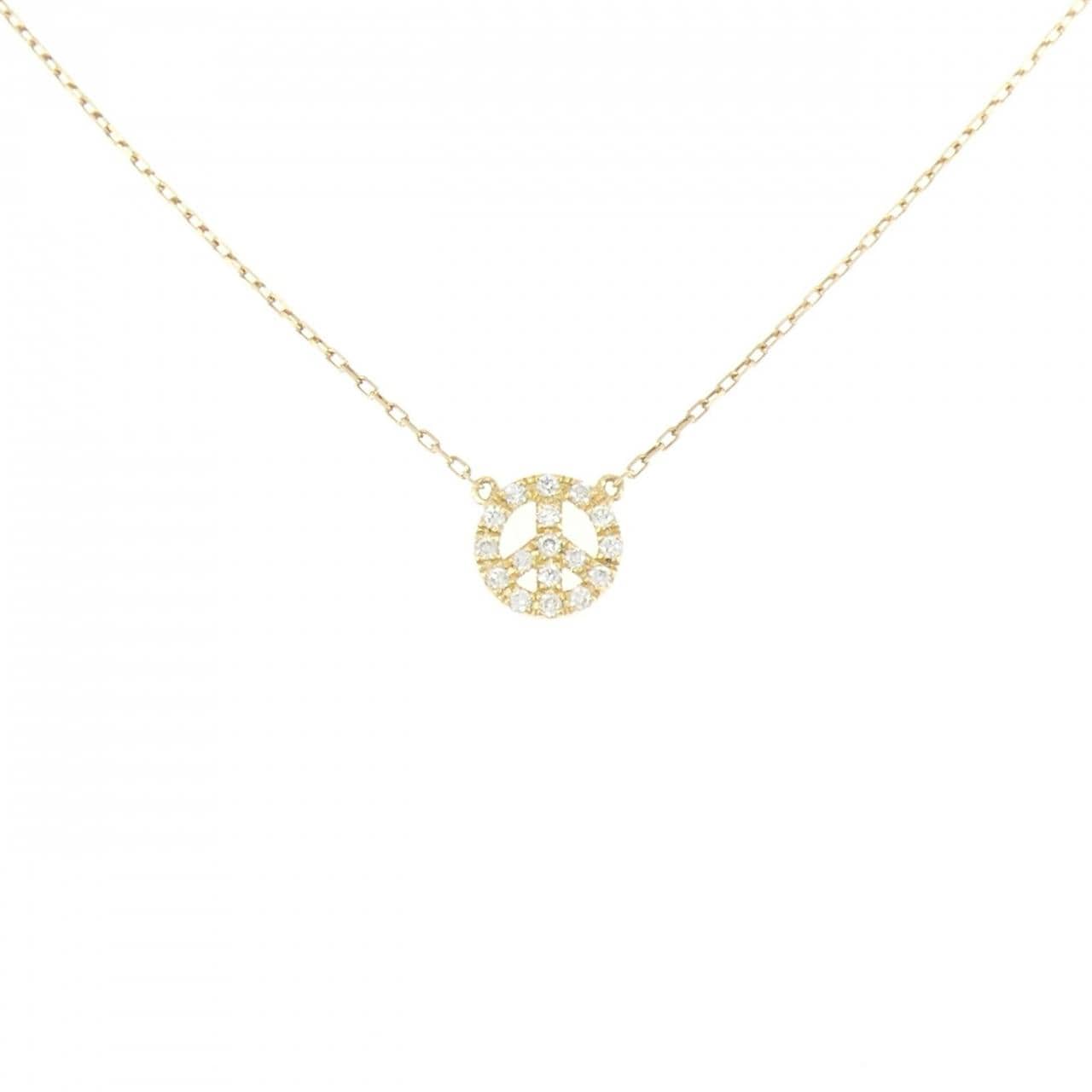アーカー ピースパヴェ ネックレス 0.07CT