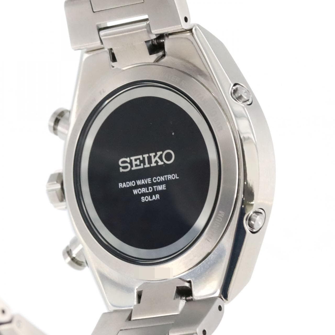 セイコー アストロンネクスター 電波時計 TI 8B92-0BE0/SBXY095 TI ソーラークォーツ