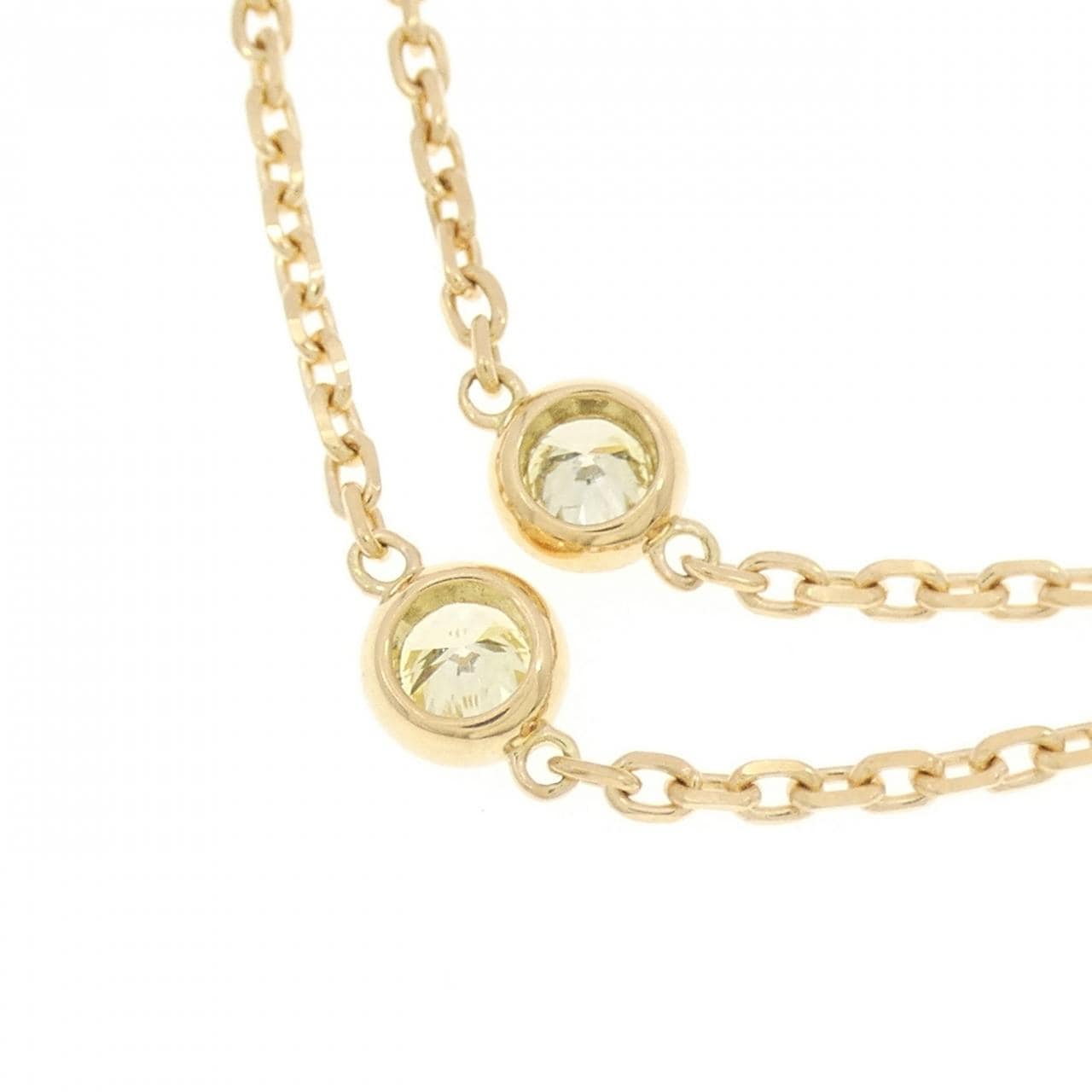 K18YG ダイヤモンド ネックレス 2.03CT