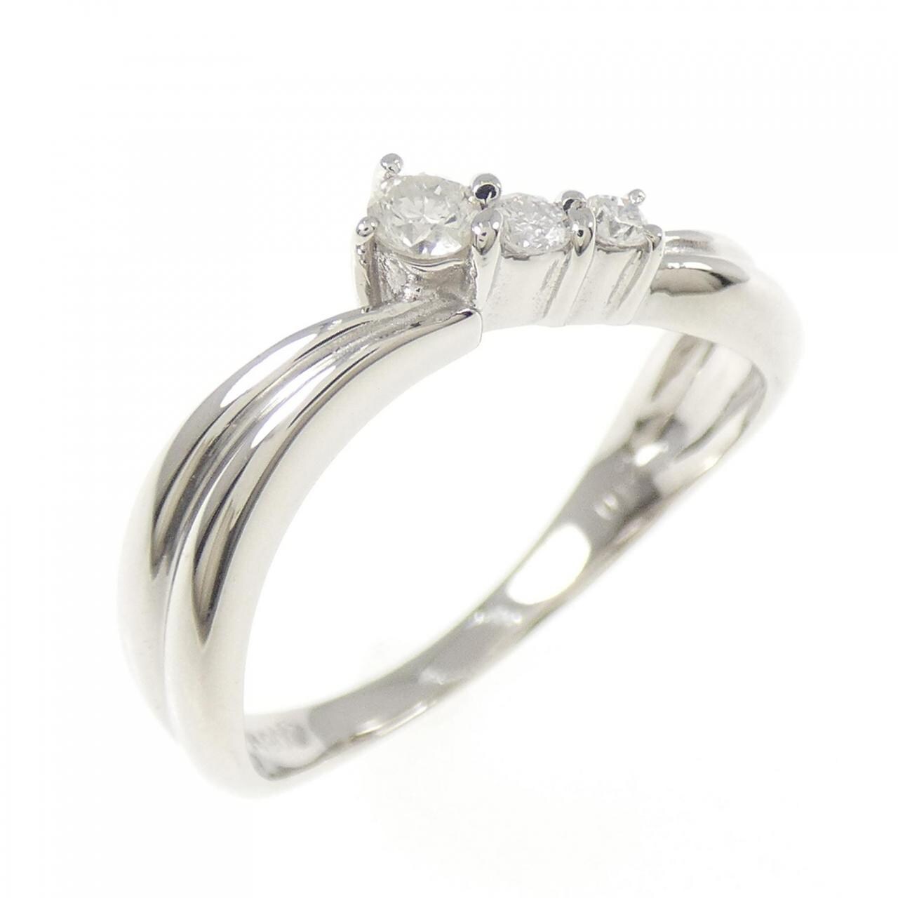 PT900 ダイヤモンド リング 0.12CT