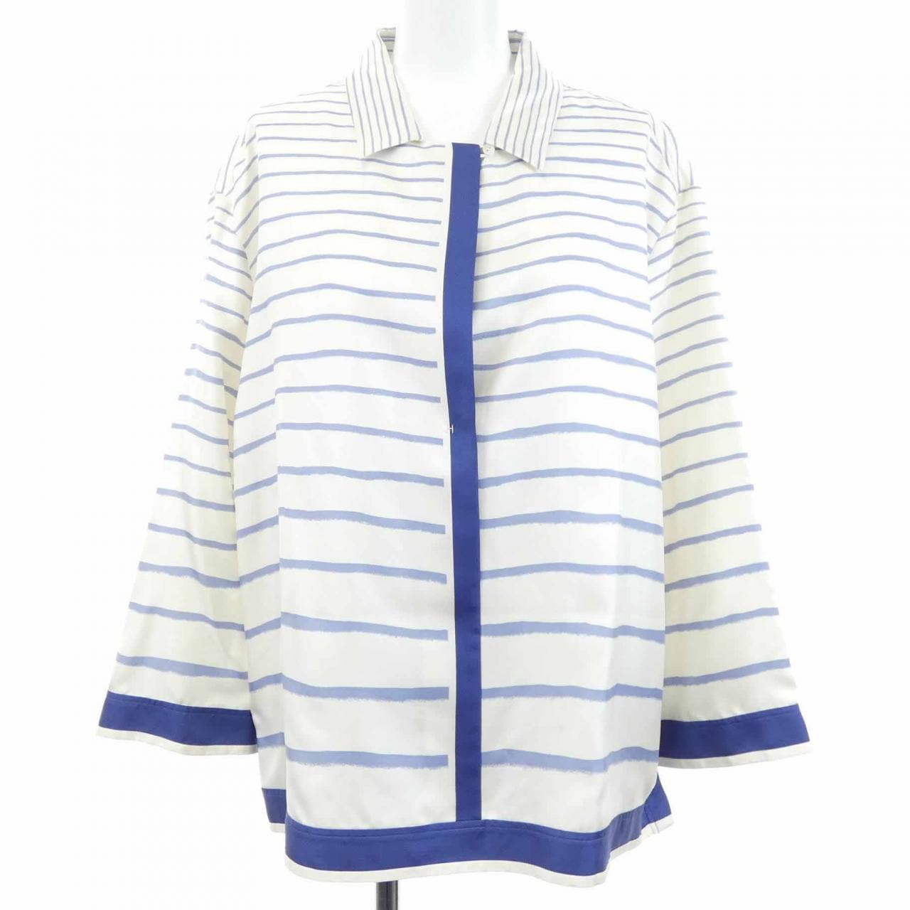 【ヴィンテージ】エルメス HERMES ツイルレーヌ. シャツ