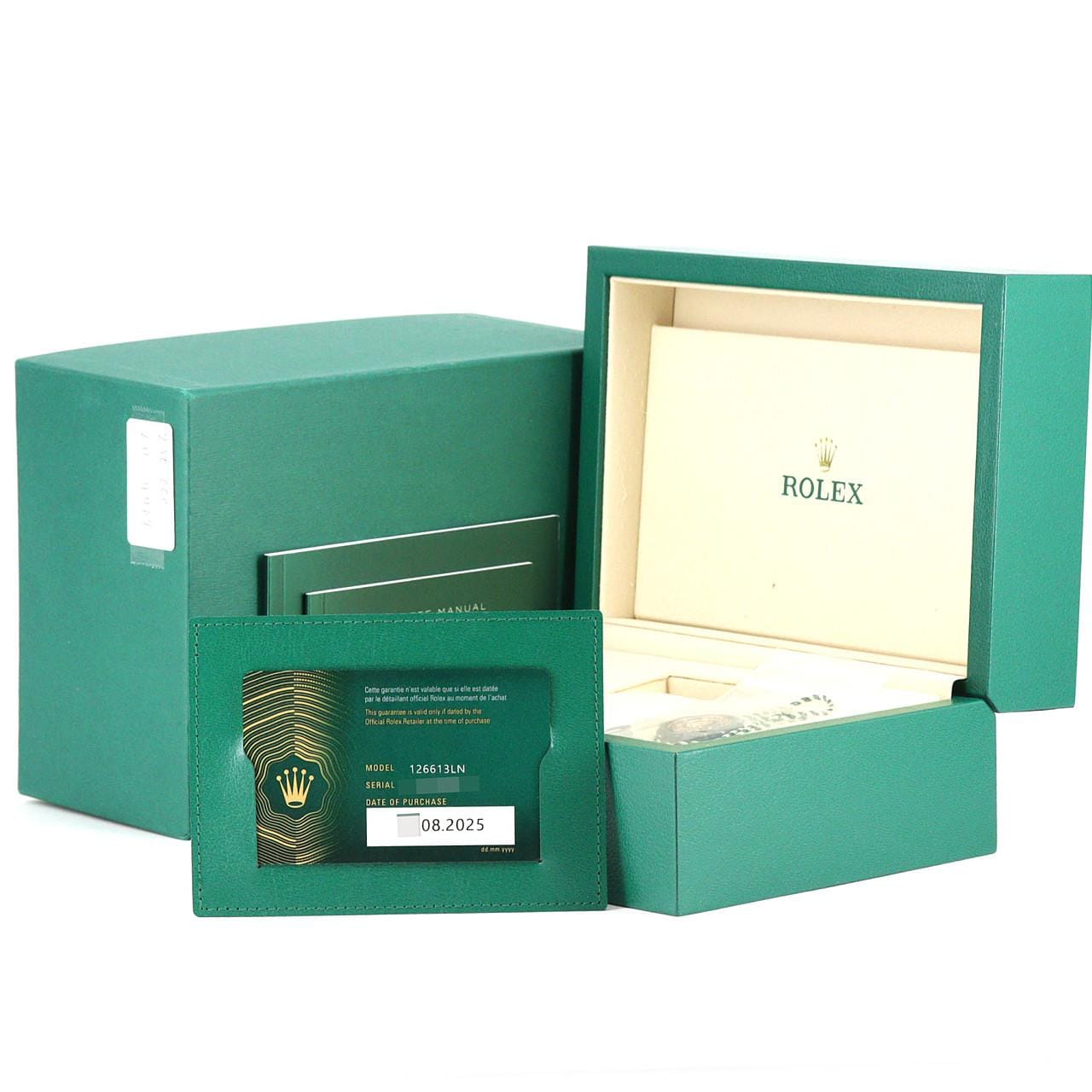 ロレックス サブマリーナーデイト 126613LN SSxYG 自動巻 ランダム番