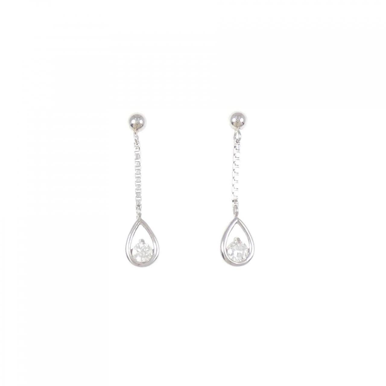 PT850/PT900 ダイヤモンド ピアス 0.26CT