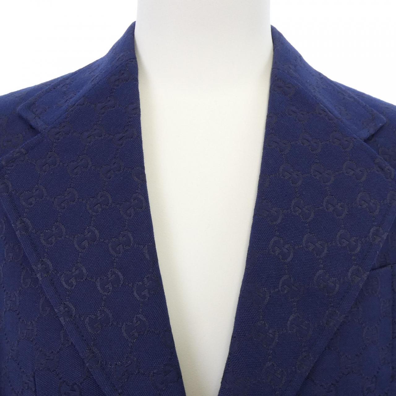 グッチ GUCCI GGコットンブレンドフォーマルジャケット　GGパターン 698742 ZKU09 ジャケット