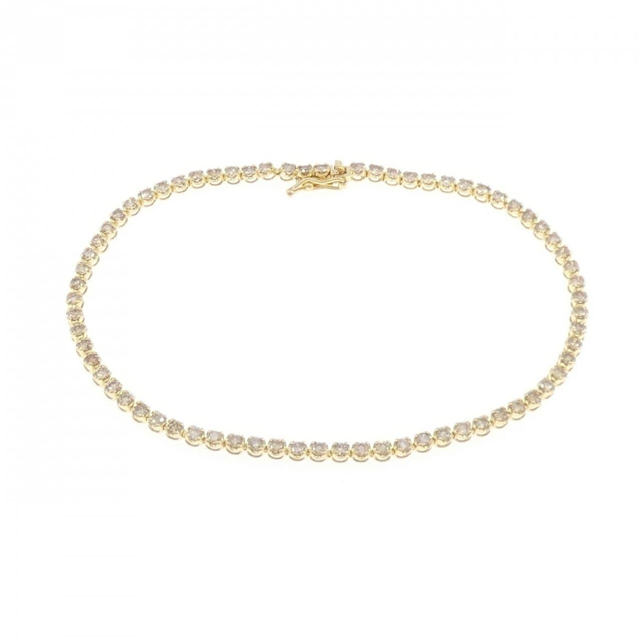 K18YG ダイヤモンド ブレスレット 1.55CT
