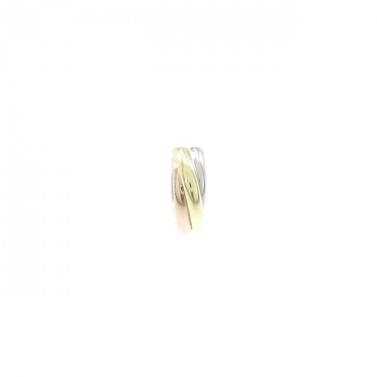 K18YG/PT900/K18PG ピアス 片耳