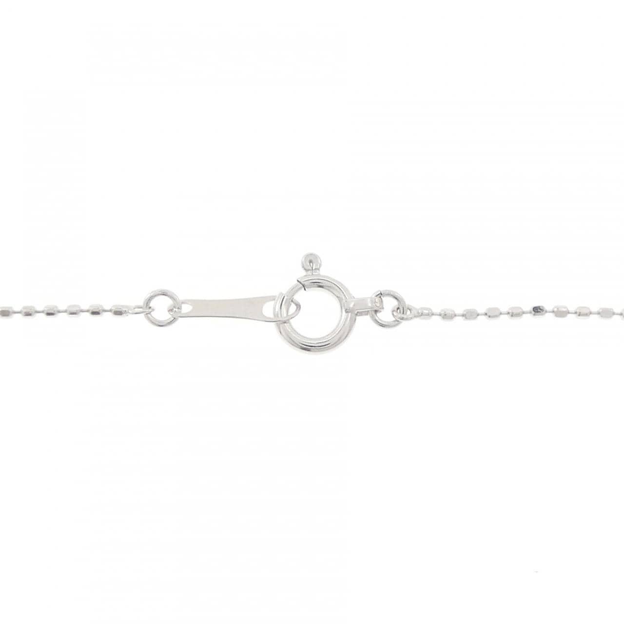 K18WG ダイヤモンド ネックレス 0.08CT