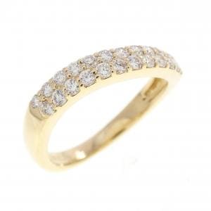 K18YG ダイヤモンド リング 0.28CT