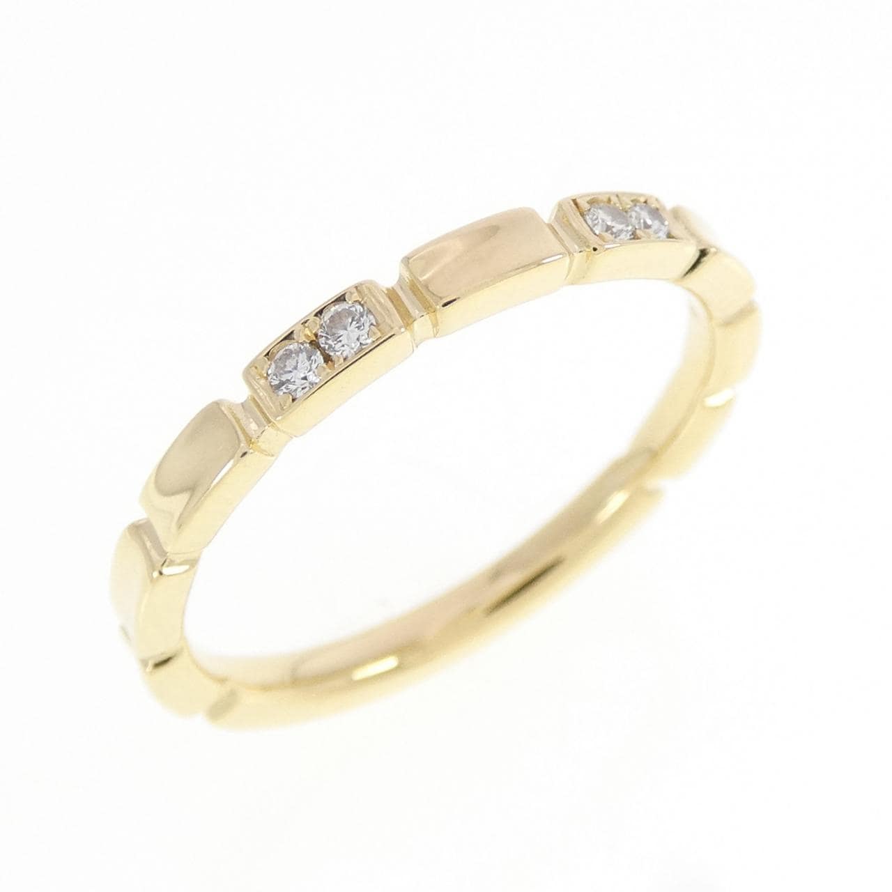 K18YG ダイヤモンド リング 0.04CT