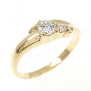 K18YG ダイヤモンド リング 0.20CT