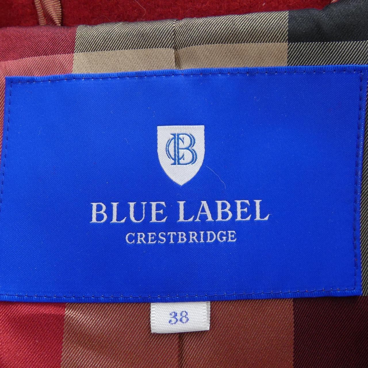 ブルーレーベルクレストブリッジ BLUE LABEL CRESTBRID ダッフルコート