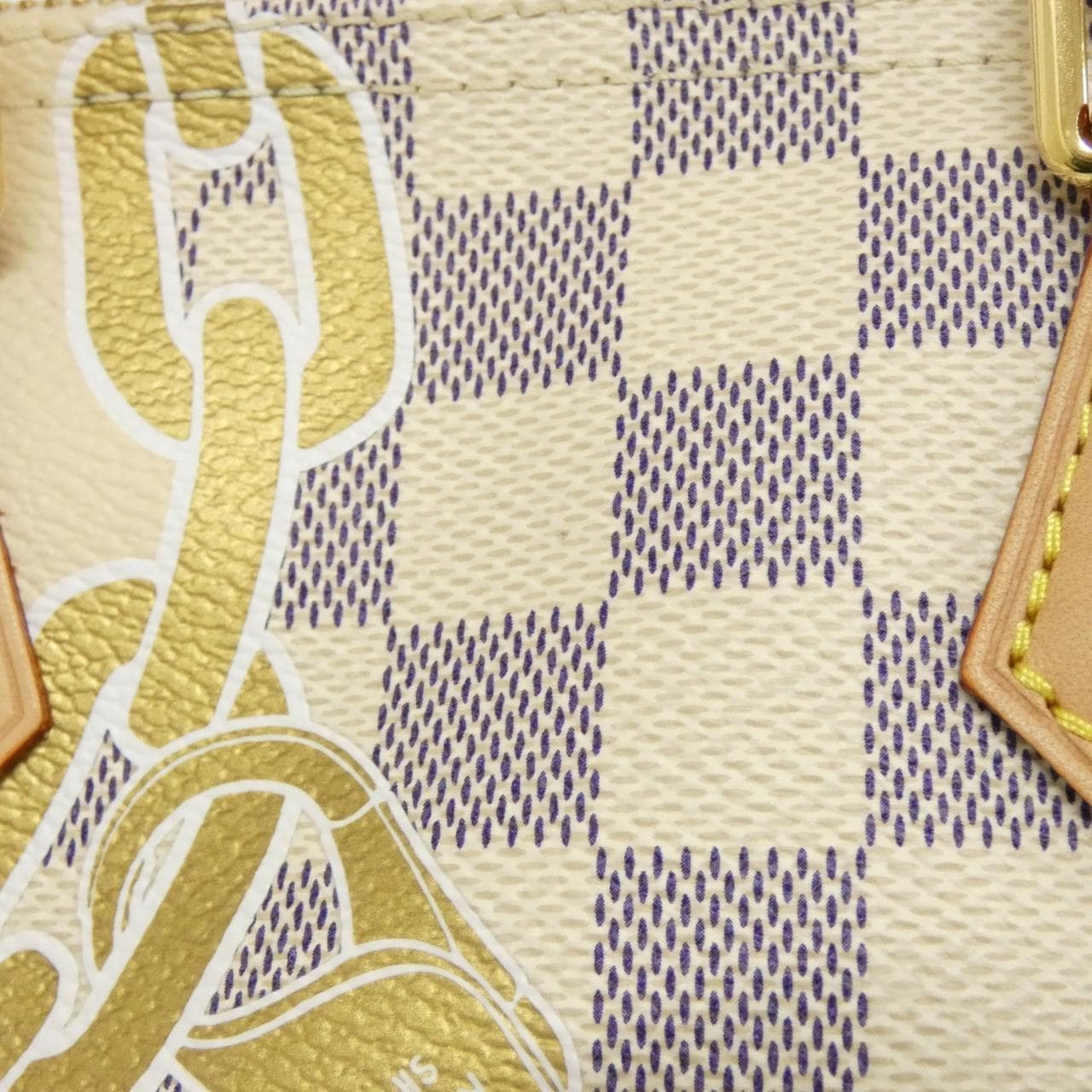 ルイヴィトン ダミエ アズール(ロープアンドチェーン) スピーディ バンドリエール 25cm N40473 ボストンバッグ