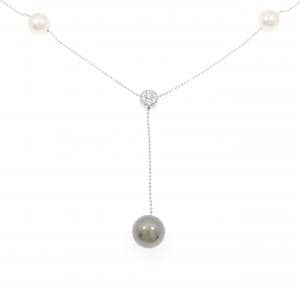 K18WG パール ネックレス