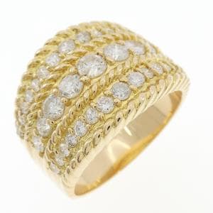 K18YG ダイヤモンド リング 1.13CT