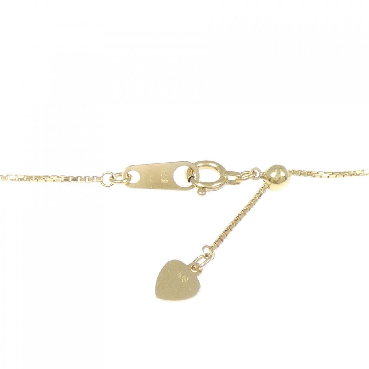 K18PG/K18YG ダイヤモンド ネックレス 0.10CT