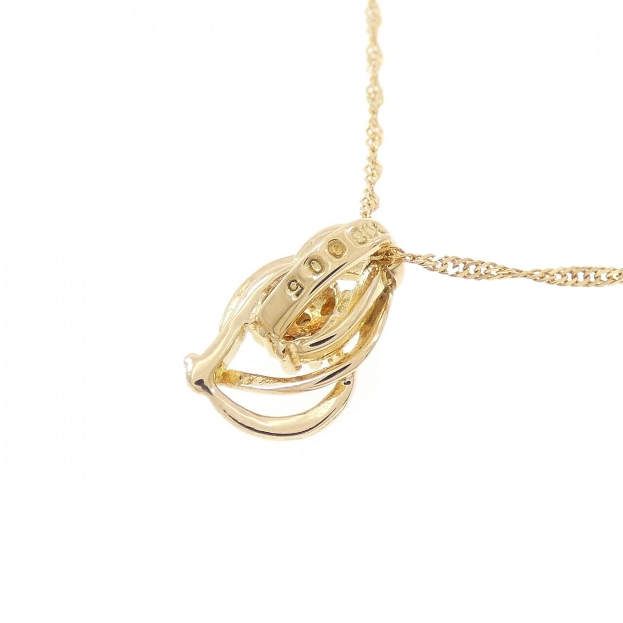 K18YG ダイヤモンド ネックレス 0.05CT