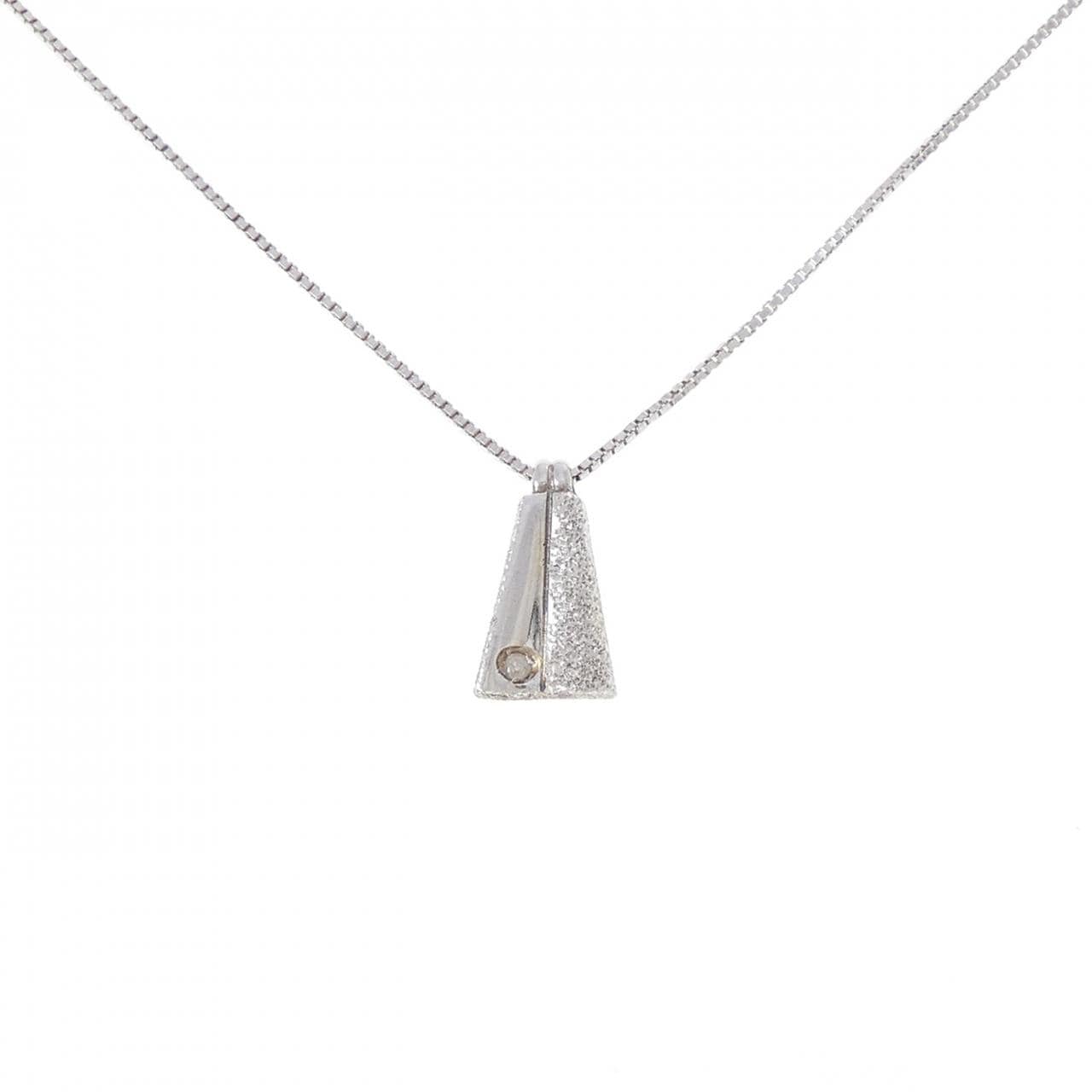 925SV ダイヤモンド ネックレス 0.02CT