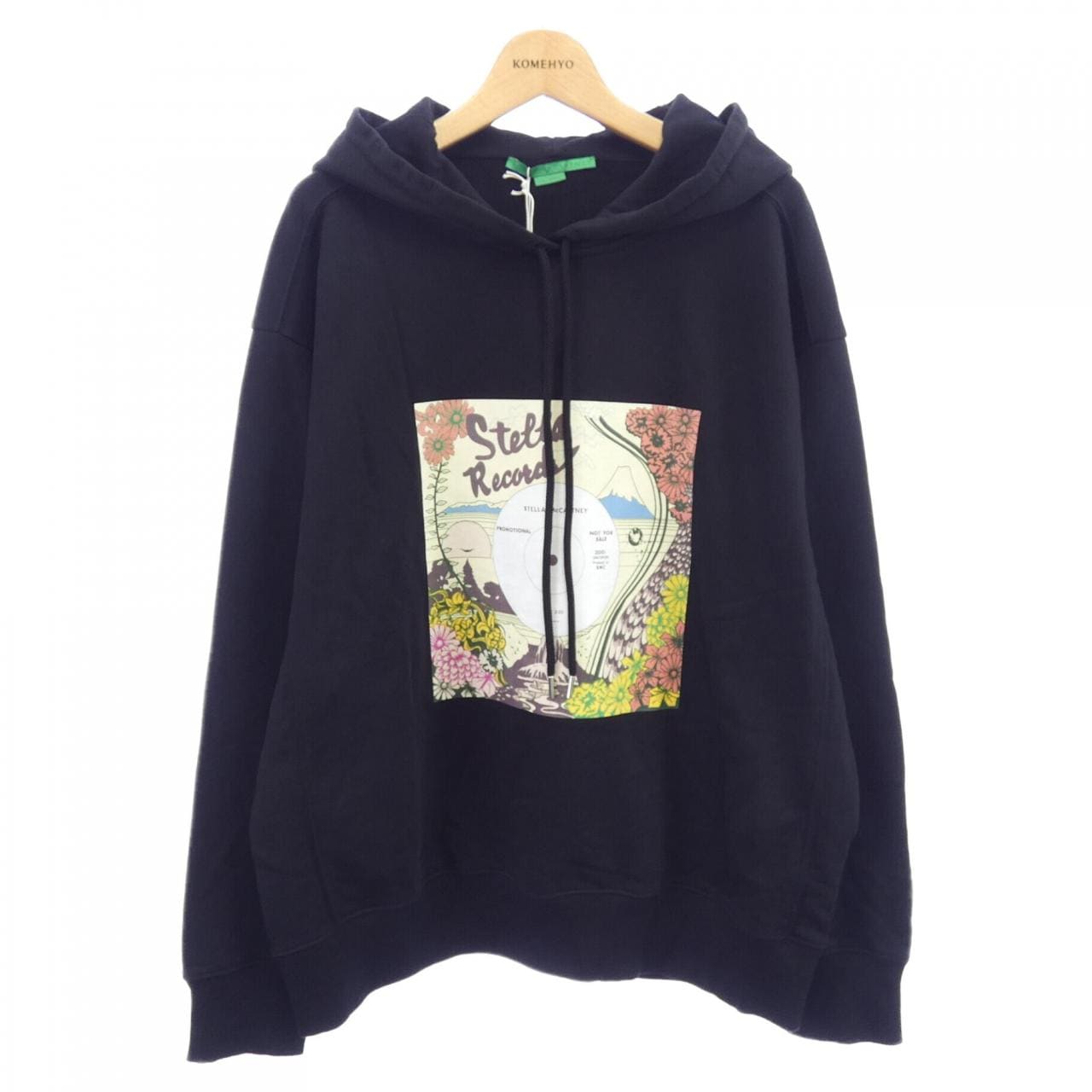 ステラマッカートニー STELLA MCCARTNEY レコードフーディ パーカー