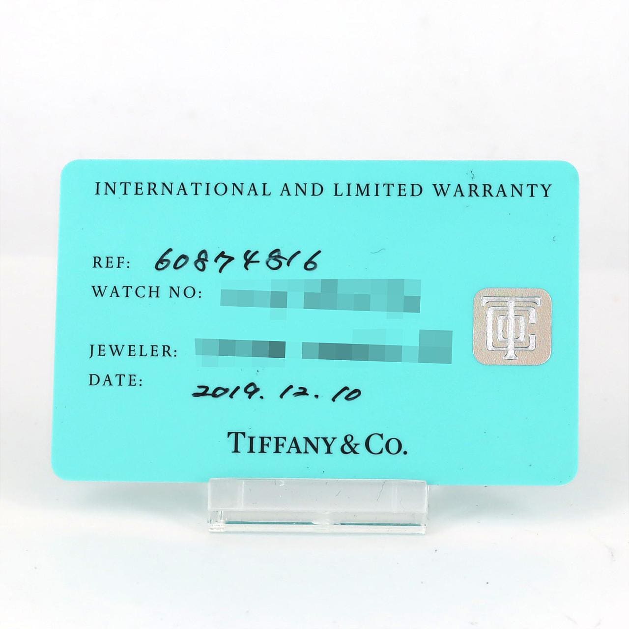 ティファニー メトロ ･8P･4バゲットD 60874516 SS クォーツ