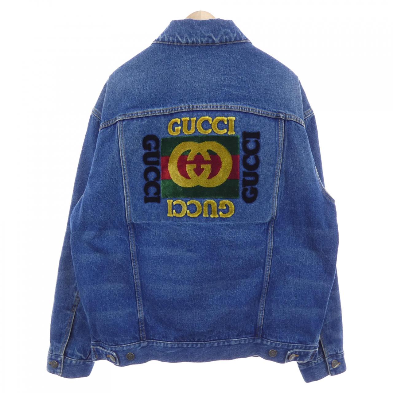グッチ GUCCI インターロッキングG 475024-XDAAT デニムジャケット