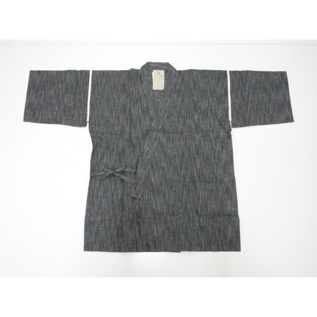 【新品】男物　甚平　しじら織　Ｌサイズ