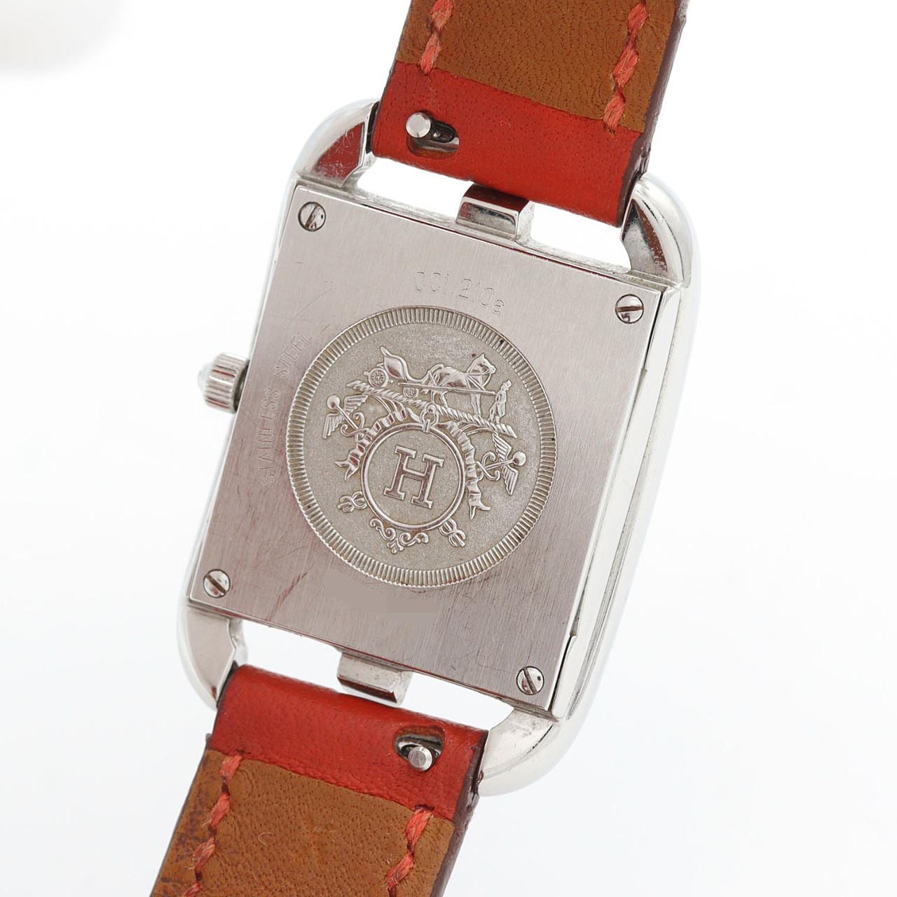 【ノーメンテナンス還元価格】エルメス ケープコッド･ドゥブルトゥール･8P CC1.210 SS クォーツ