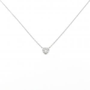 K18WG ダイヤモンド ネックレス 0.23CT