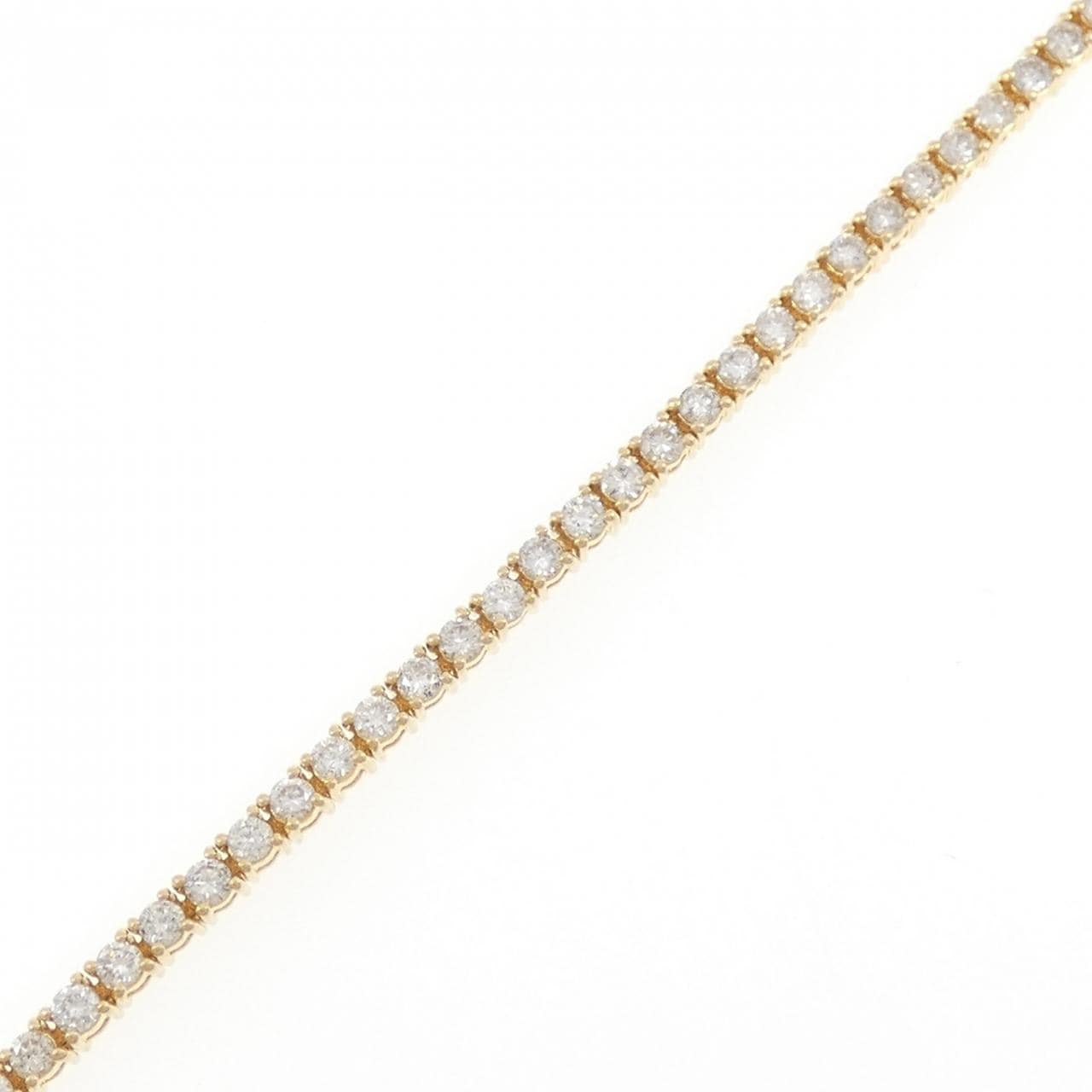 K18YG ダイヤモンド ブレスレット 3.00CT