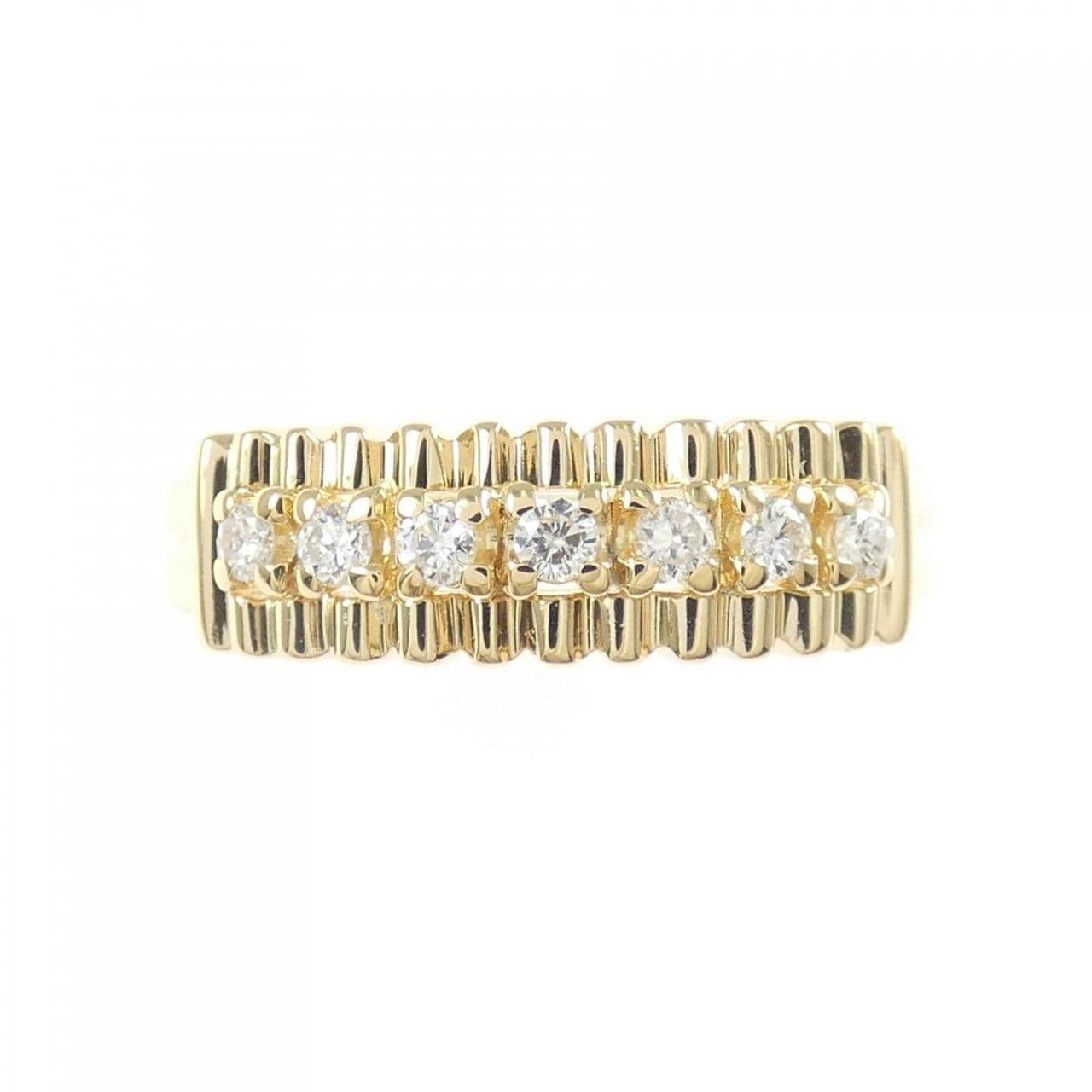 K18YG ダイヤモンド リング 0.15CT