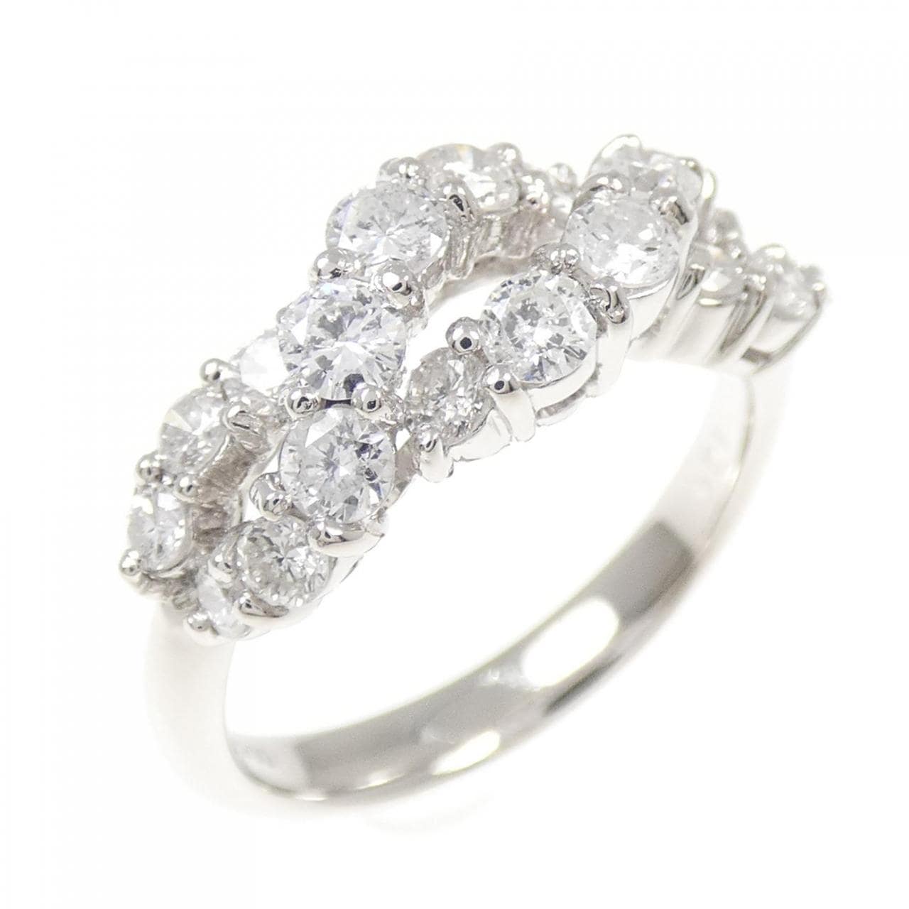 PT900 ダイヤモンド リング 1.04CT