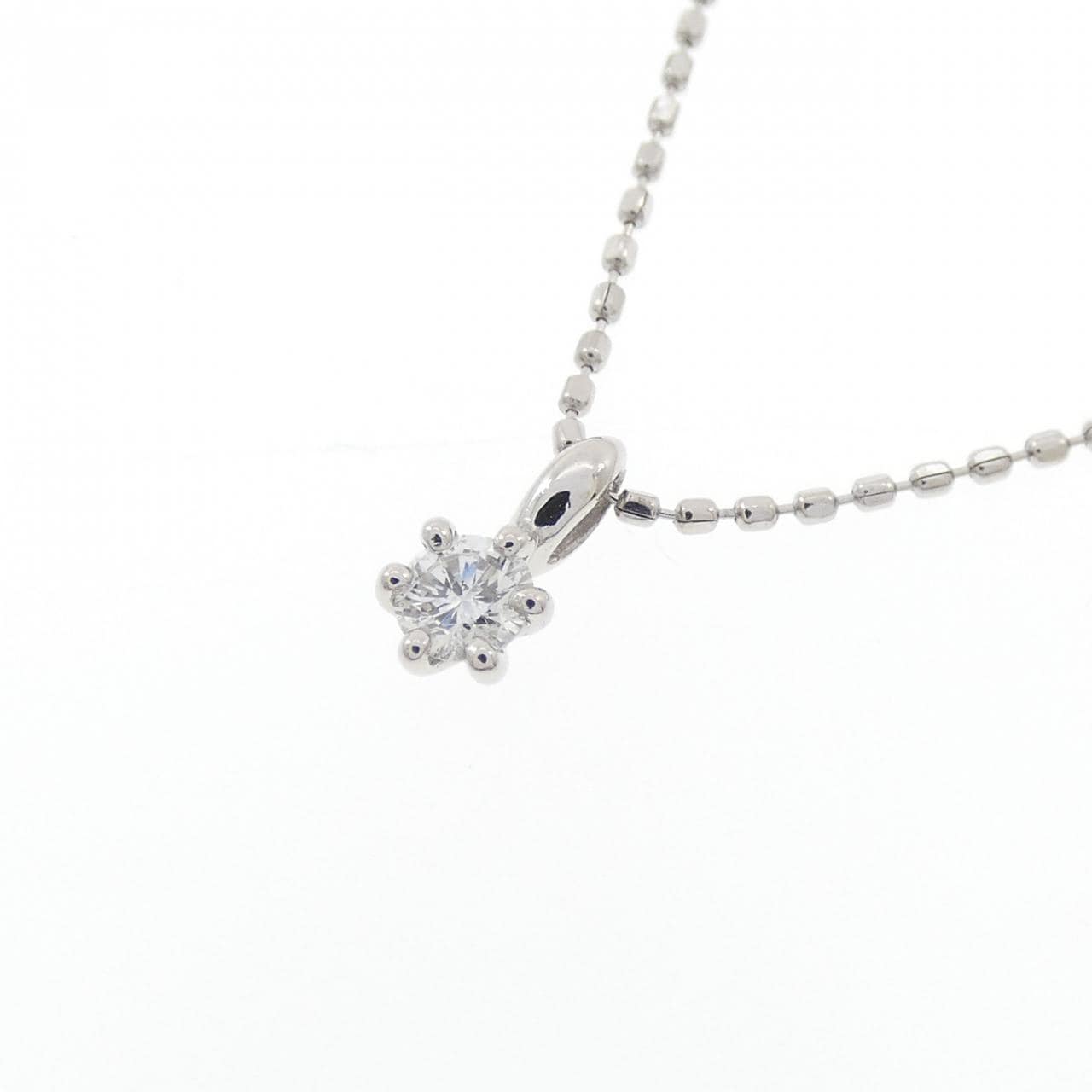 PT850 ダイヤモンド ネックレス 0.10CT