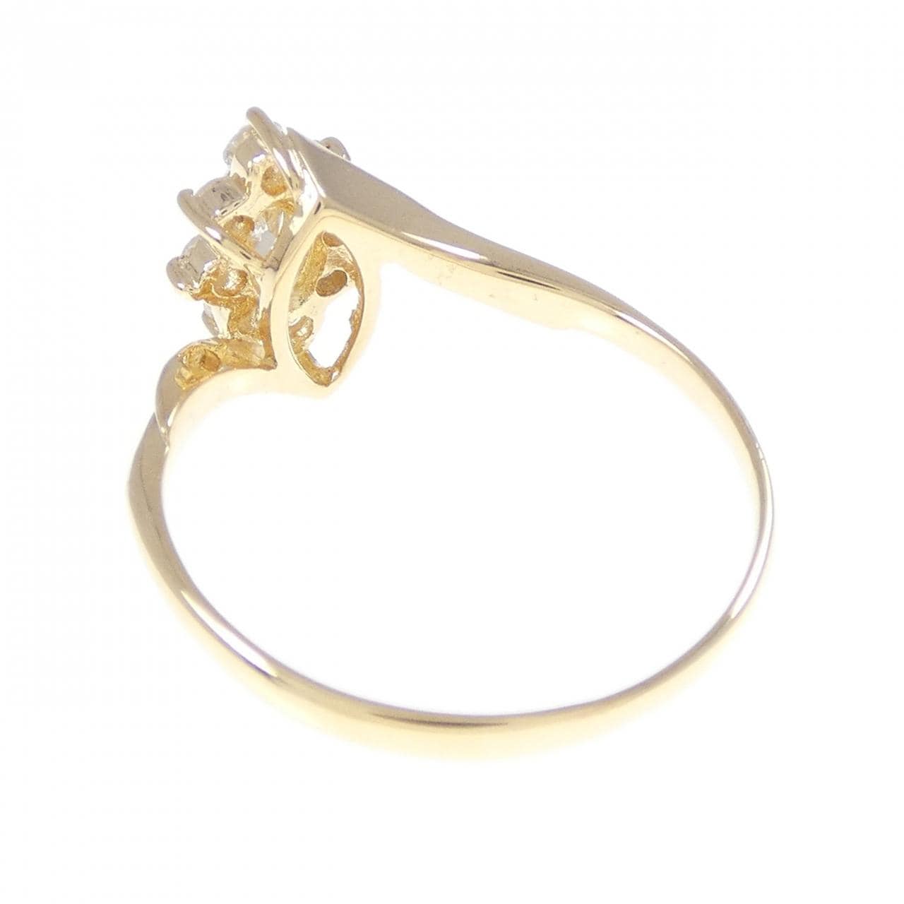 K18YG ダイヤモンド リング 0.30CT
