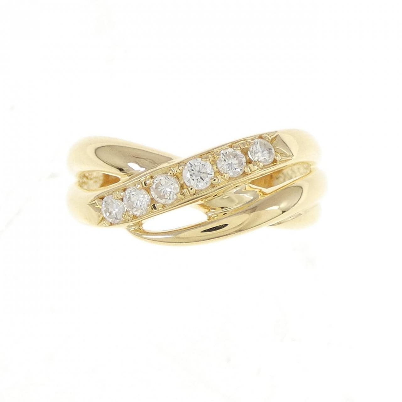 K18YG ダイヤモンド リング 0.20CT