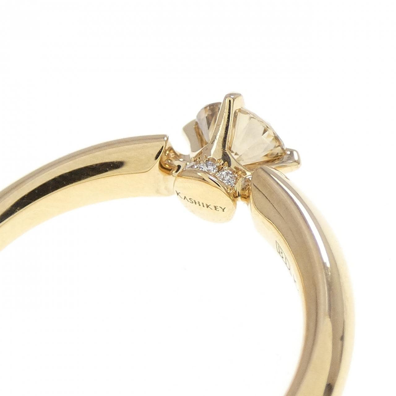 カシケイ ソリティア リング 0.51CT