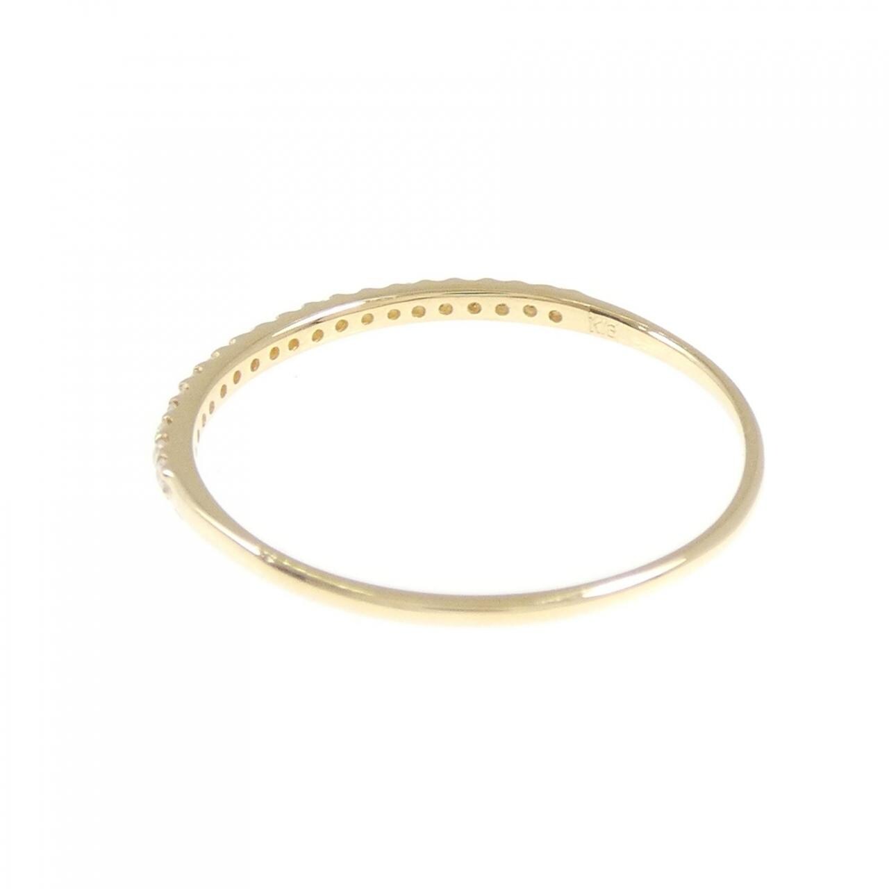 【リメイク】K18YG ダイヤモンド リング 0.10CT